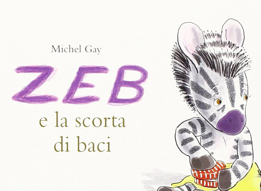 Zeb e la scorta di baci - libri speciali per bambini - Sindrome di