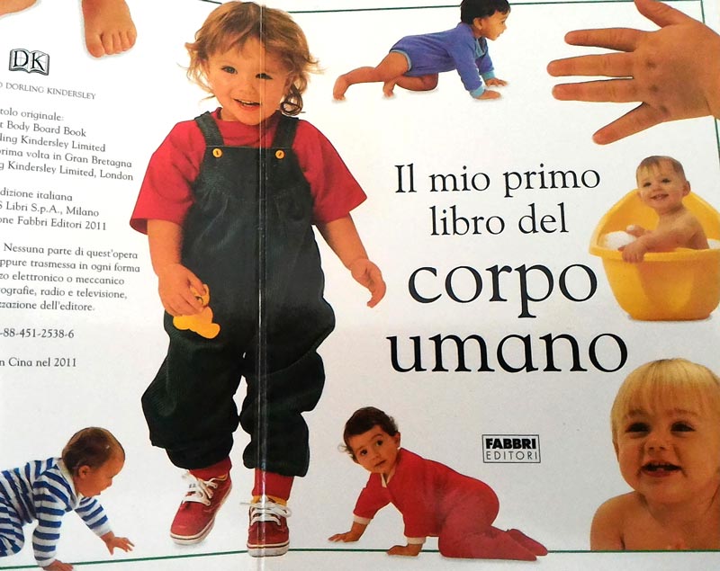 Il mio libro del corpo umano: Per bambini a partire da  